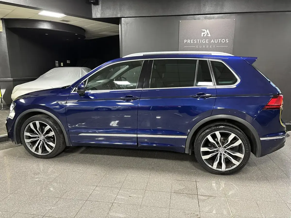 Used VW Tiguan R-line 2017 Blue SUV