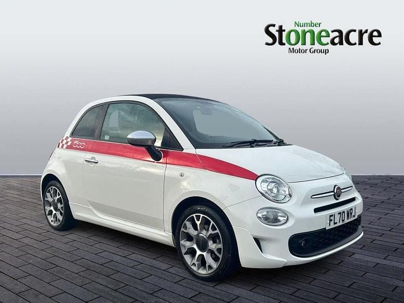 White Used 2020 Fiat 500 Rock Cabriolet | £10,800 (Fair price) - Image 1/4