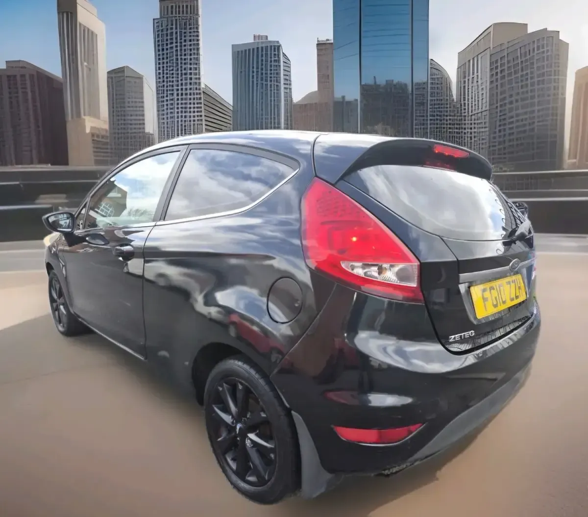 Used Ford Fiesta Zetec 2010 Black Hatchback
