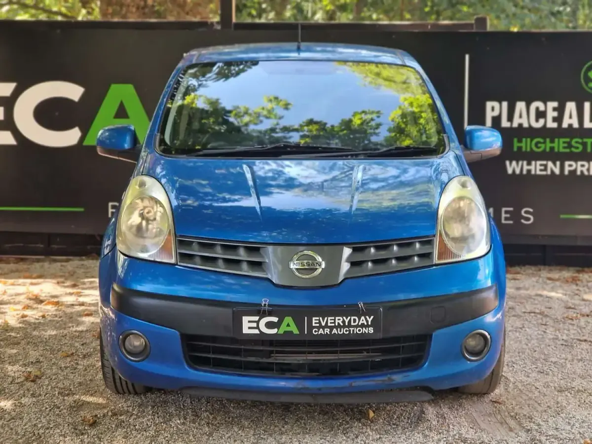 Used Nissan Note SE 88 HP (64 kW) 2007 Blue Hatchback