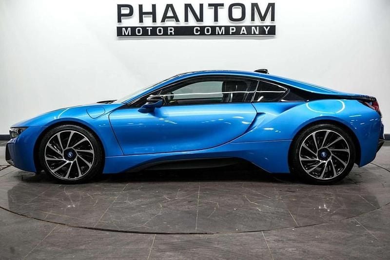 Used BMW i8 Comfort Edition 362 HP (266 kW) 2016 Blue Coupe