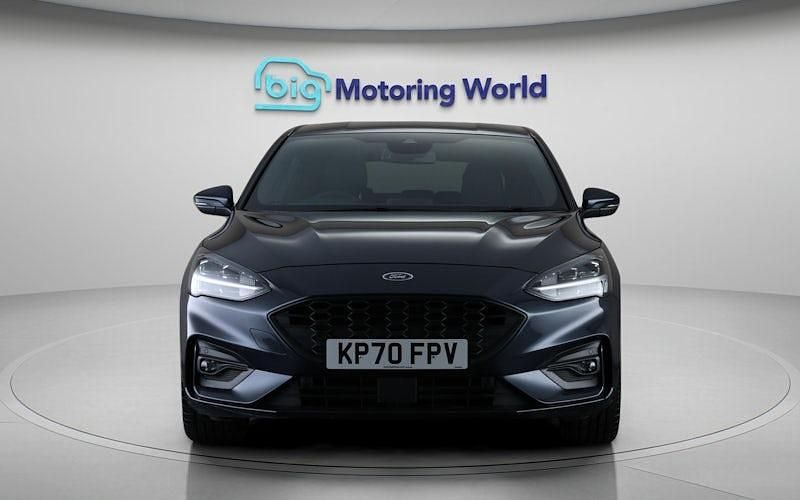 Used Ford Focus ST-Line X 125 HP (91 kW) 2021 Blue Hatchback