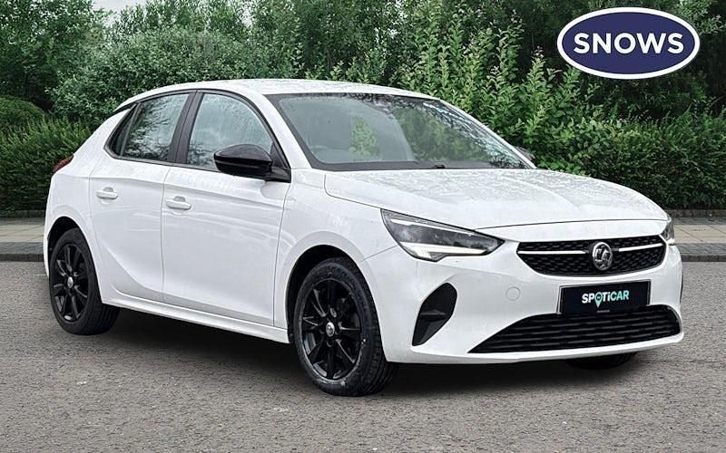 Used Vauxhall Corsa Edition 75 HP (55 kW) 2022 White Hatchback