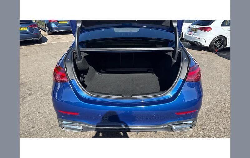 Used Mercedes C200 AMG line 204 HP (150 kW) 2025 Blue Sedan