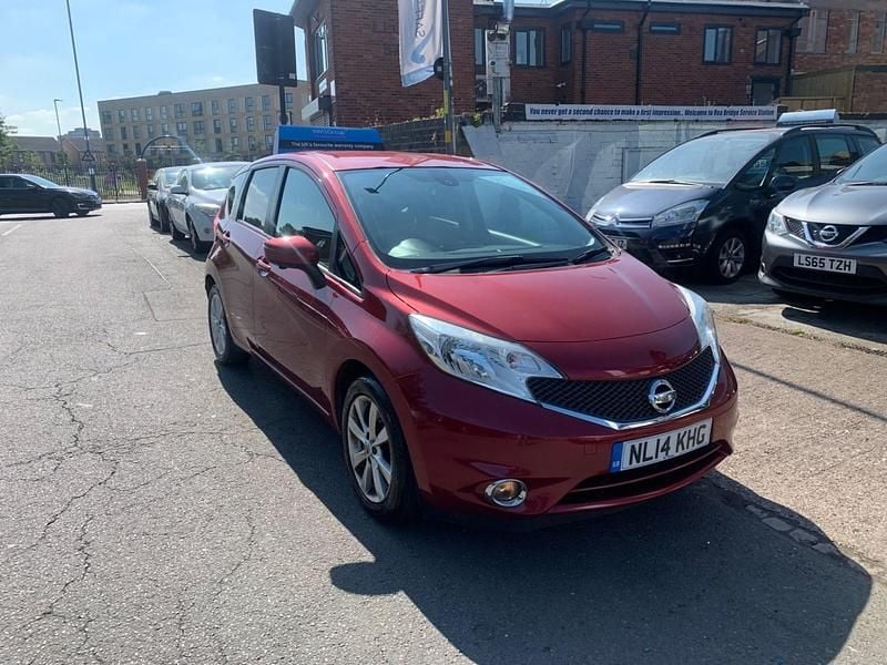 Red Used 2014 Nissan Note S MPV | £2,795 (Fair price) - Image 1/4