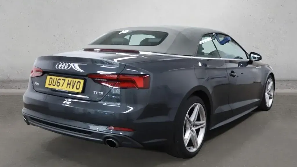 Used Audi Cabriolet S-Line 190 HP (139 kW) 2017 Grey Cabriolet