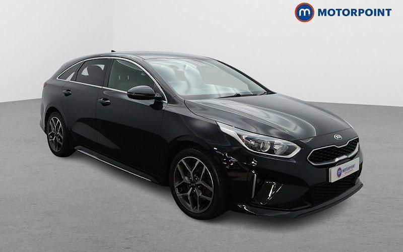 Black Used 2021 Kia ProCeed GT-Line Hatchback | £15,199 (Good price) - Image 1/4