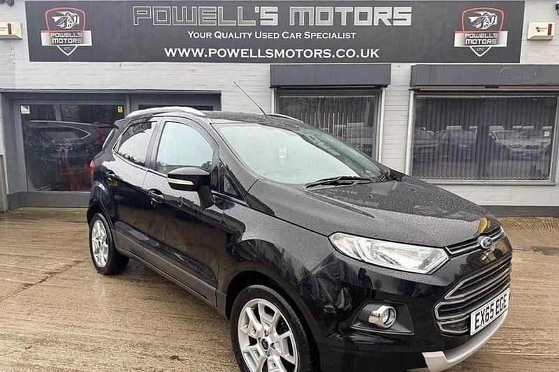 Used Ford Ecosport Titanium 95 HP (69 kW) 2015 Black SUV