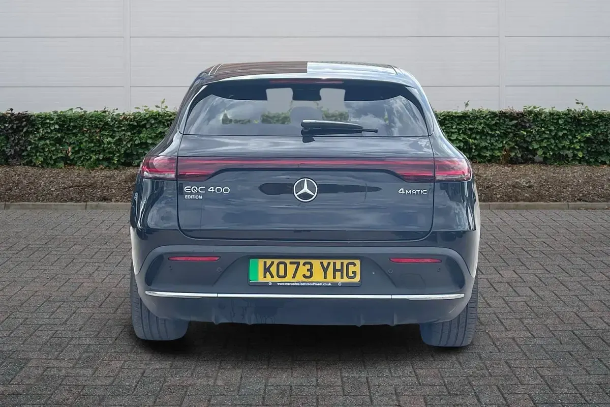 Used Mercedes EQC400 AMG line 300 kW (408 HP) 2024 Obsidian black metallic SUV