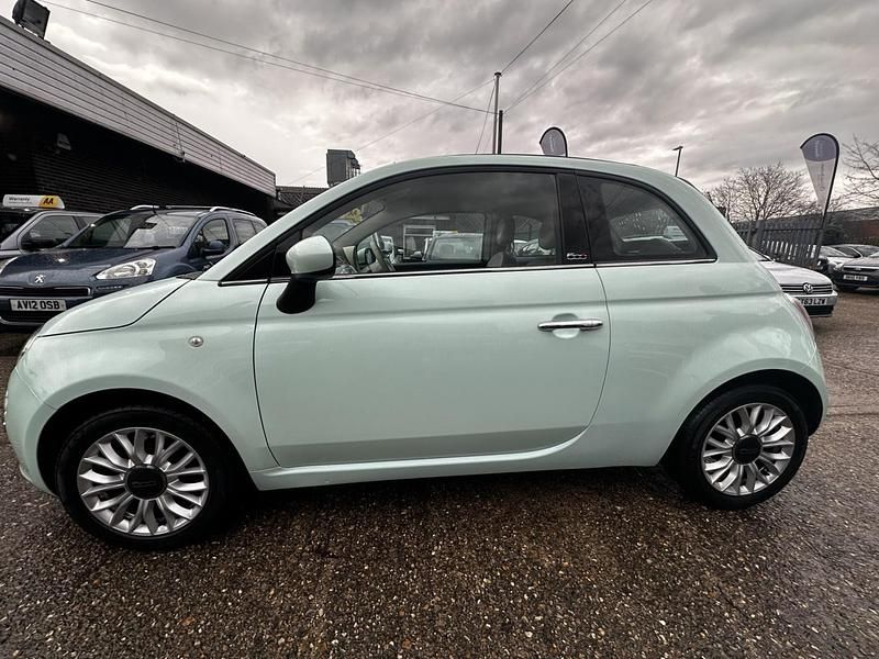 Used Fiat 500C Lounge 69 HP (50 kW) 2014 Green Cabriolet