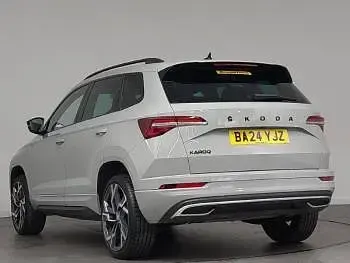 Used Skoda Karoq SportLine 150 HP (110 kW) 2024 Grey SUV