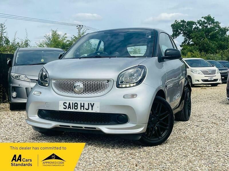 Used Smart ForTwo Coupé Brabus 90 HP (66 kW) 2018 Silver Coupe