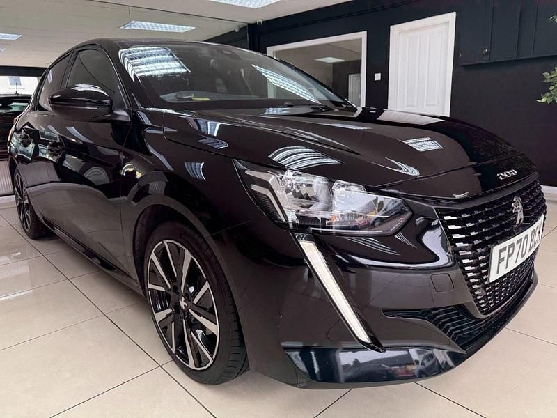 Black Used 2020 Peugeot 208 Allure Hatchback | £7,995 (Super price) - Image 1/4