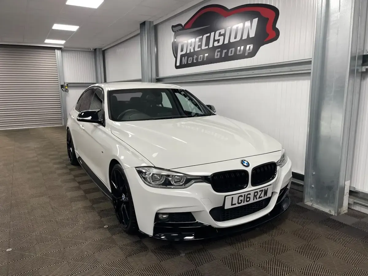 Begagnad BMW 320 M Sport 2016 Vit Sedan