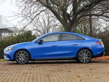 New Mercedes CLA 250+ AMG line 200 kW (272 HP) 2025 Blue Sedan