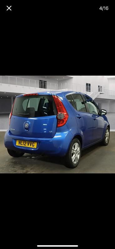 Used Vauxhall Agila 2012 Blue MPV