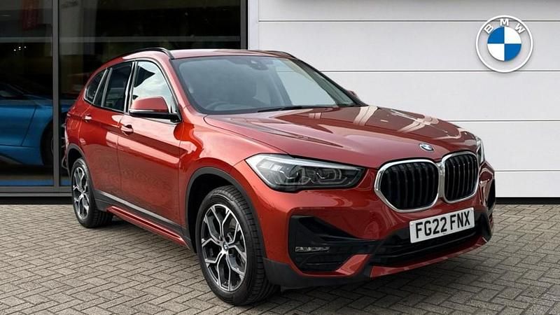 Used BMW X1 Sport Line 192 HP (141 kW) 2022 Orange SUV