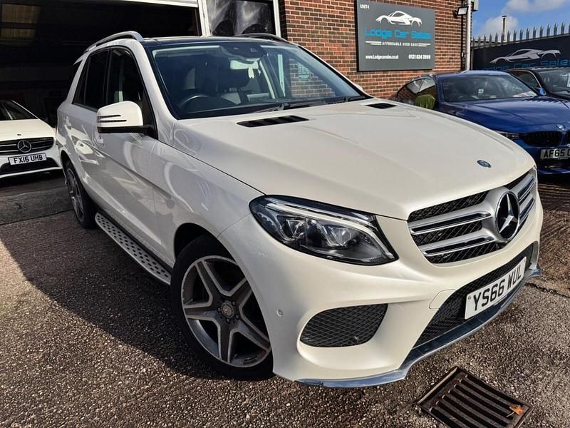 White Used 2017 Mercedes GLE250 AMG Line Premium Estate | £14,995 (Fair price) - Image 1/4