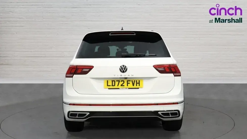 Used VW Tiguan R-line 150 HP (110 kW) 2022 White SUV