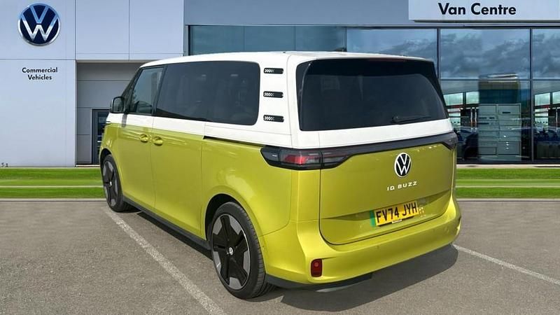 Used VW ID. Buzz Pro 150 kW (204 HP) 2024 Candy white lime yellow MPV