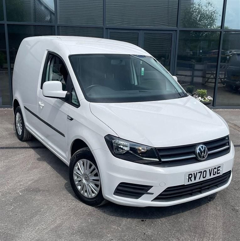 White Used 2020 VW Caddy Trendline MPV | £8,995 (Good price) - Image 1/2