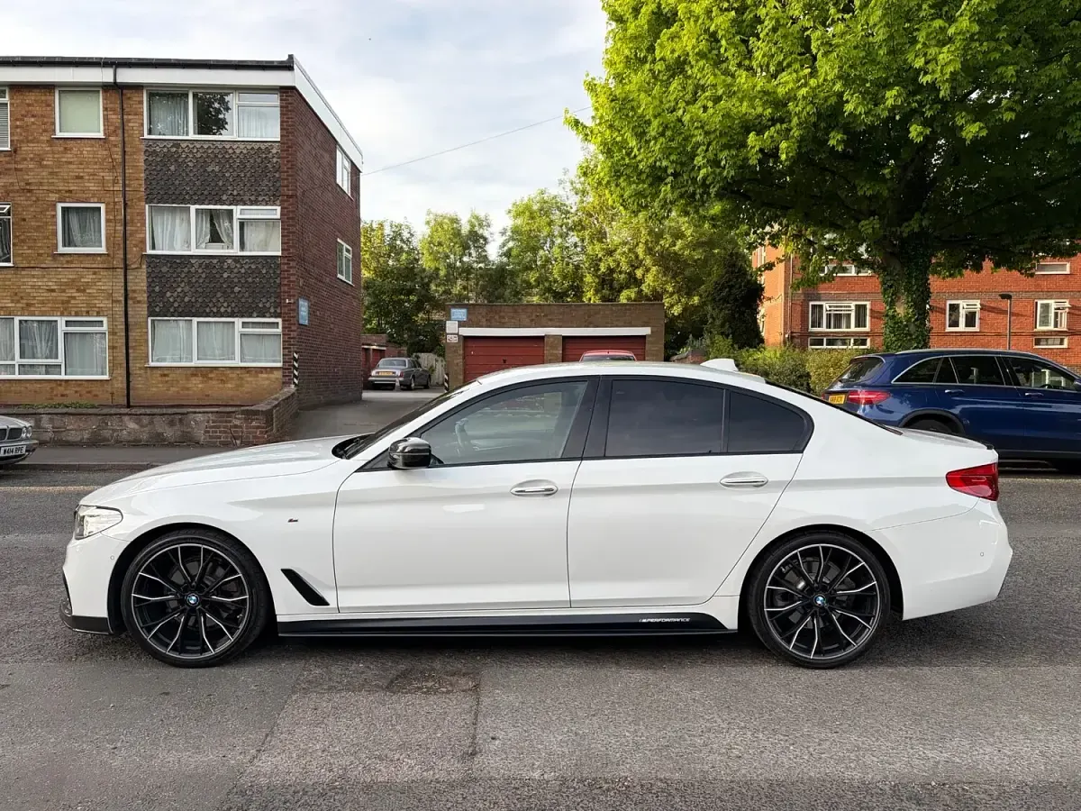 Used BMW 520 M Sport 2017 White Sedan
