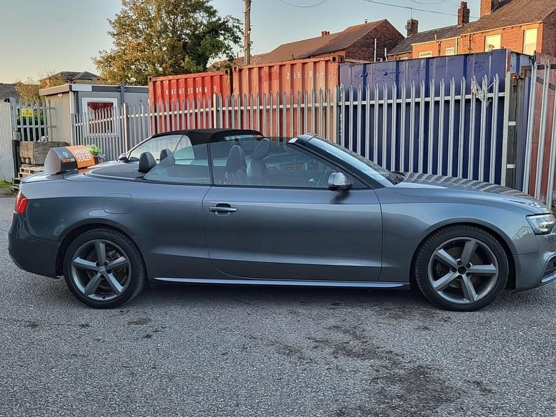 Used Audi A5 Cabriolet S-Line 2012 Grey Cabriolet