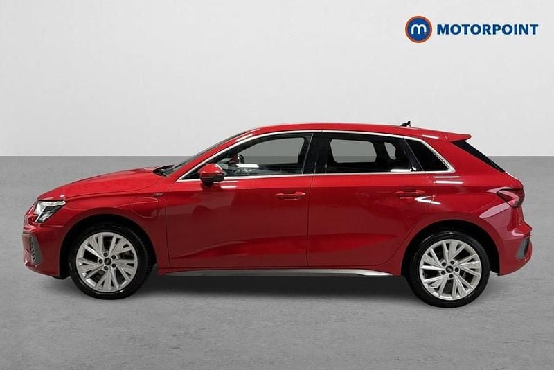 Used Audi A3 e-tron S-Line 2025 Red Hatchback