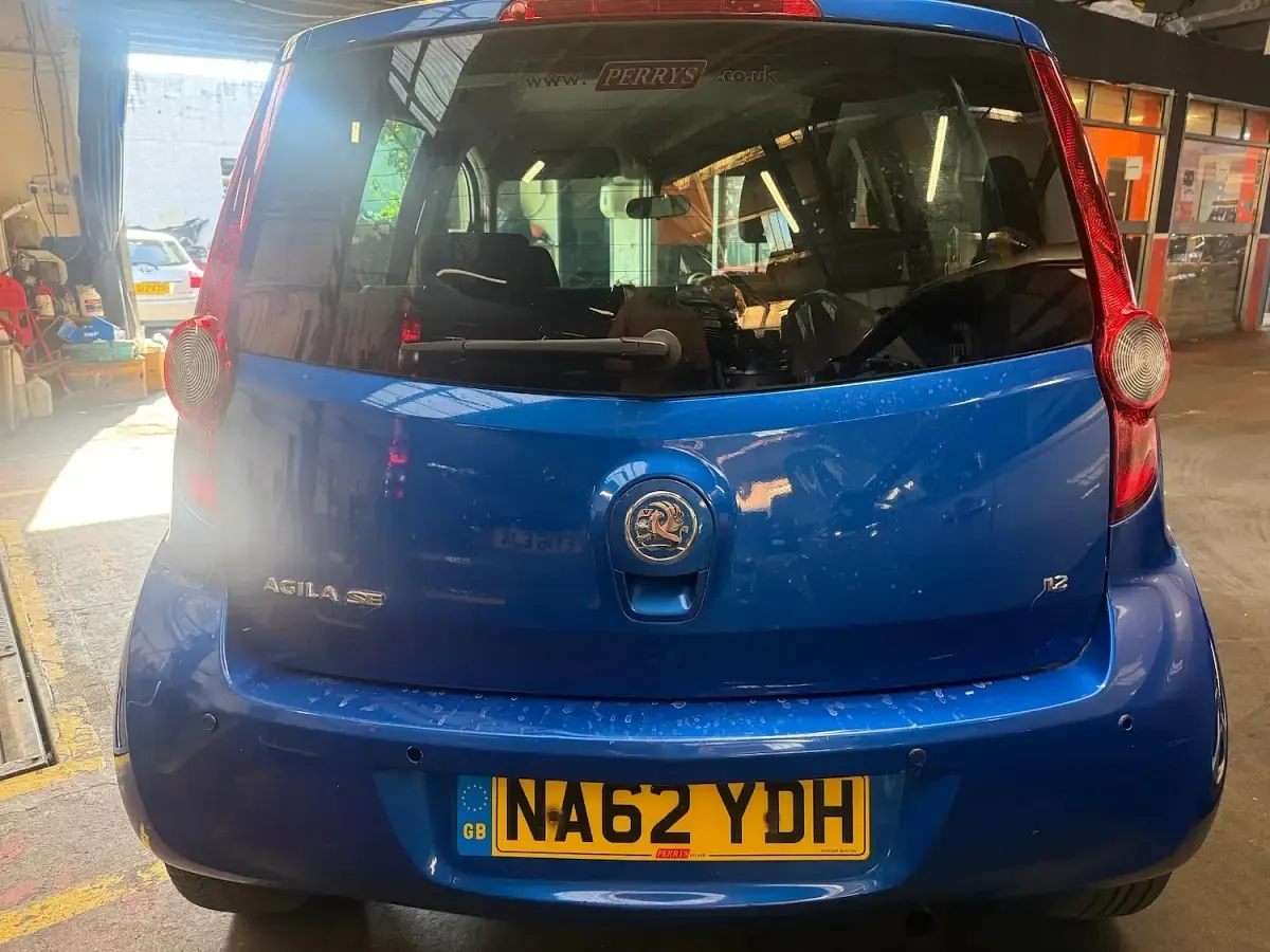Used Vauxhall Agila 2012 Blue MPV