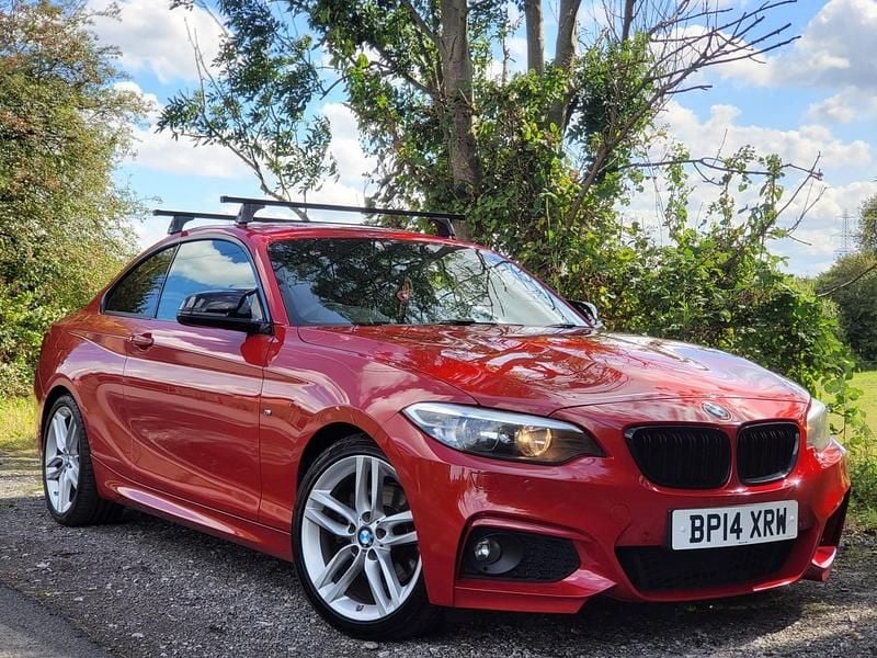 Red Used 2014 BMW 218 M Sport Coupe | £6,500 (Fair price) - Image 1/4
