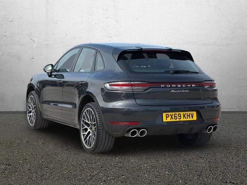 Used Porsche Macan Turbo 434 HP (319 kW) 2019 Grey SUV