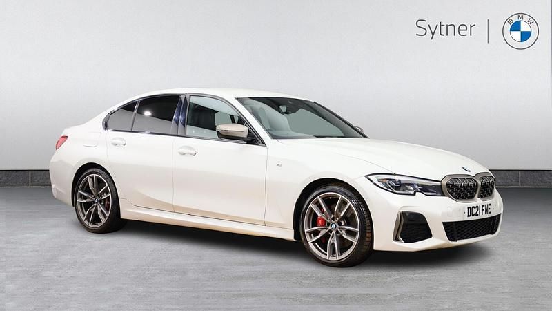 Used BMW M340 M Sport 369 HP (271 kW) 2021 White Sedan