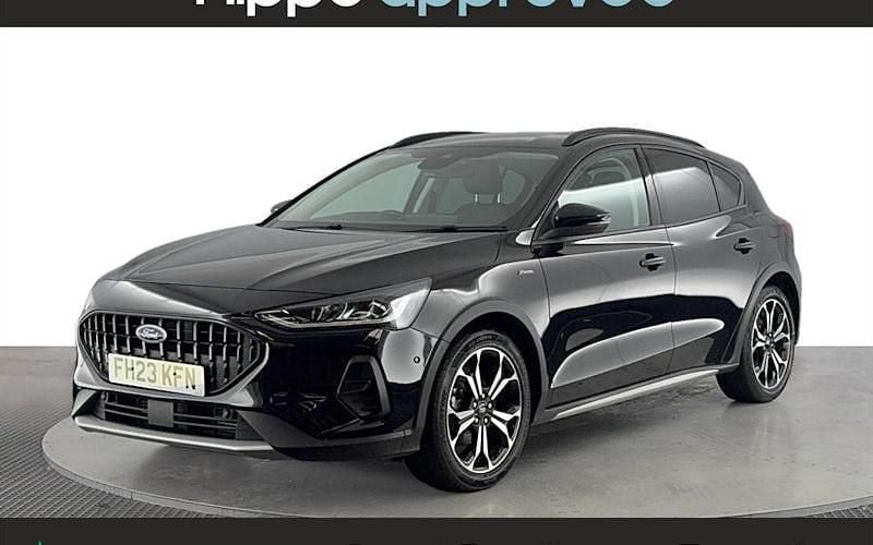 Black Used 2023 Ford Focus Active X Hatchback | £16,520 (Fair price) - Image 1/4