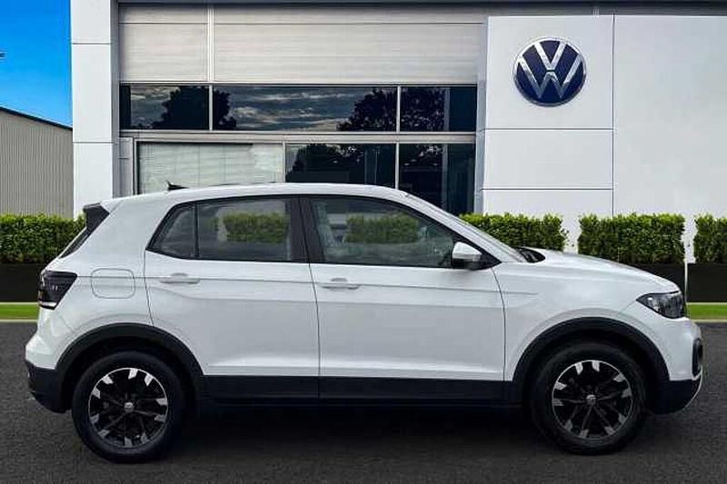 Used VW T-Cross S 95 HP (69 kW) 2020 White SUV