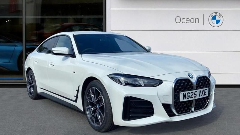 White Used 2025 BMW 420 Gran Coupé M Sport Coupe | £33,900 (Good price) - Image 1/4
