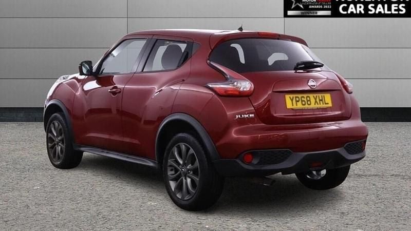 Used Nissan Juke Tekna 117 HP (86 kW) 2019 Red SUV
