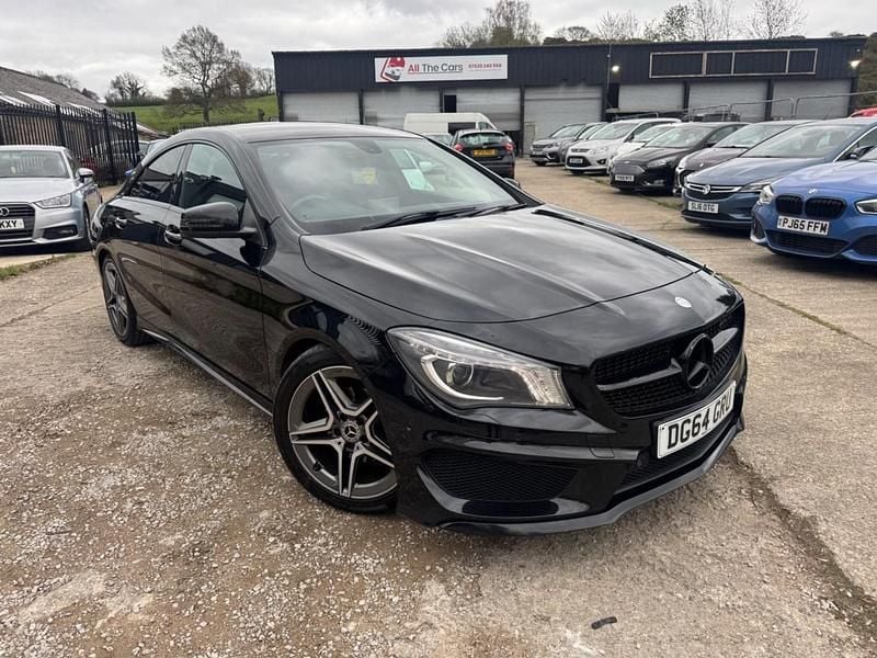 Used Mercedes CLA180 AMG 122 HP (89 kW) 2014 Black Sedan