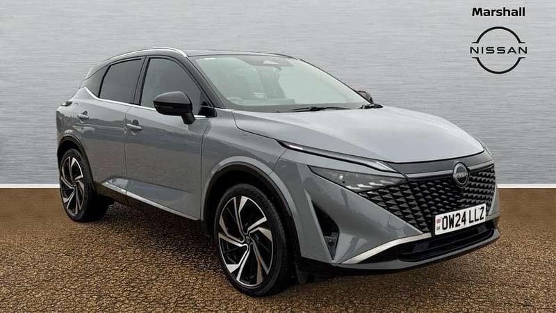 Grey Used 2024 Nissan Qashqai Tekna+ SUV | £26,075 (Expensive) - Image 1/4