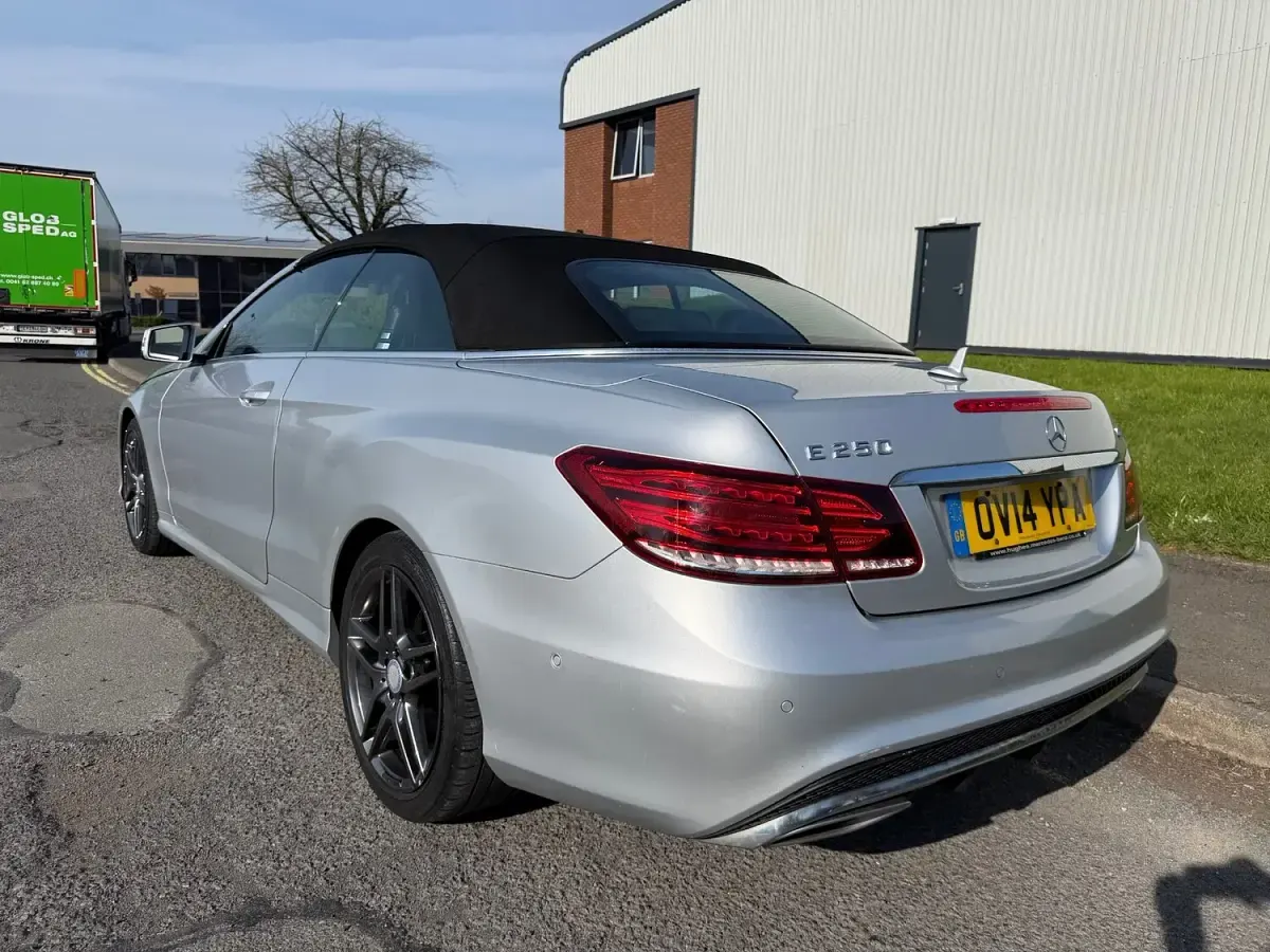 Used Mercedes E250 AMG 2014 Silver Cabriolet