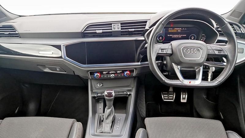 Used Audi Q3 Black Edition 150 HP (110 kW) 2021 Grey SUV