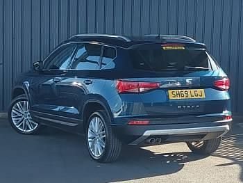 Used Seat Ateca XCELLENCE 150 HP (110 kW) 2019 Blue SUV