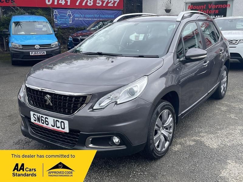 Grey Used 2017 Peugeot 2008 Active SUV | £6,695 (Fair price) - Image 1/1