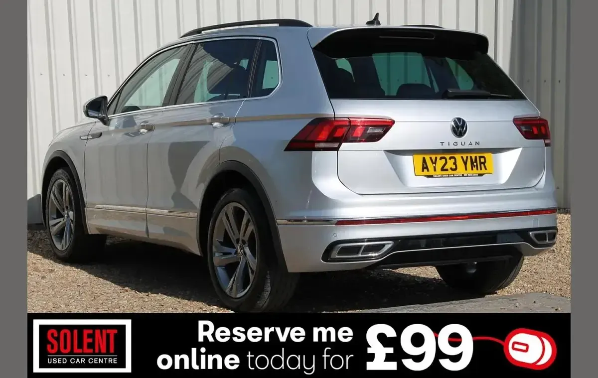 Used VW Tiguan R-line Edition 150 HP (110 kW) 2023 Silver SUV