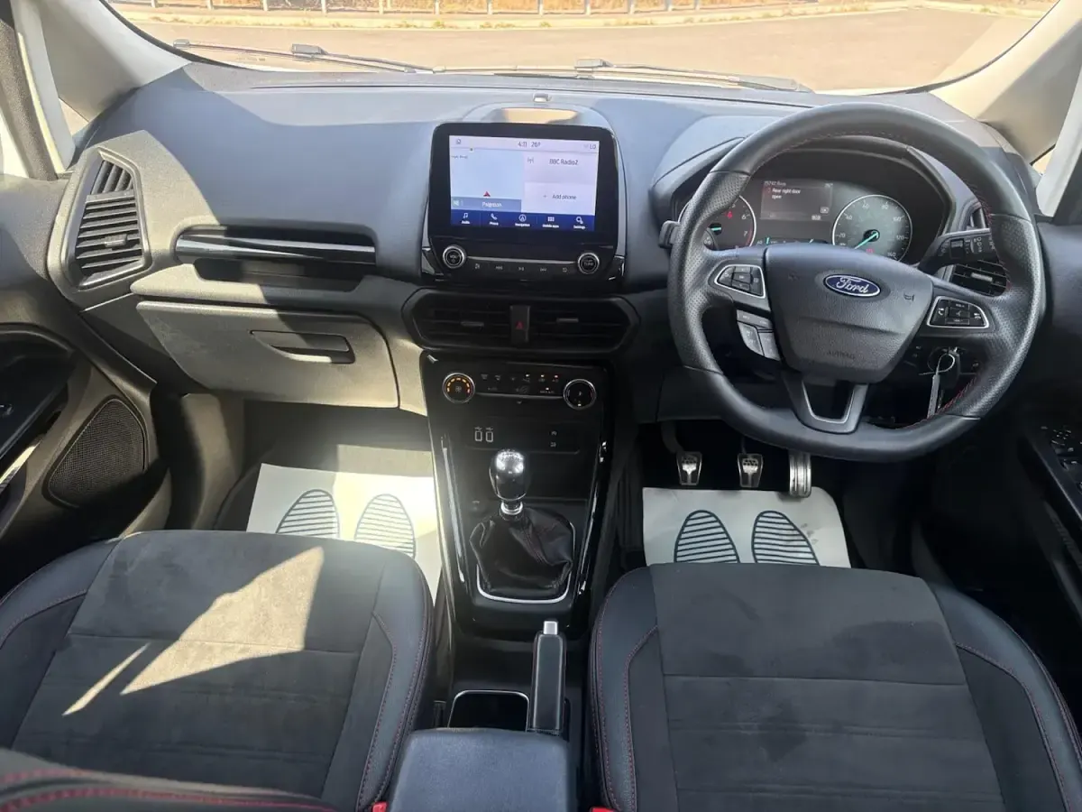Used Ford Ecosport ST-Line 125 HP (91 kW) 2021 White SUV