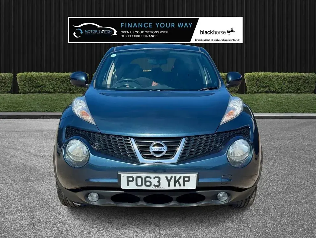 Used Nissan Juke Acenta 117 HP (86 kW) 2013 Blue SUV