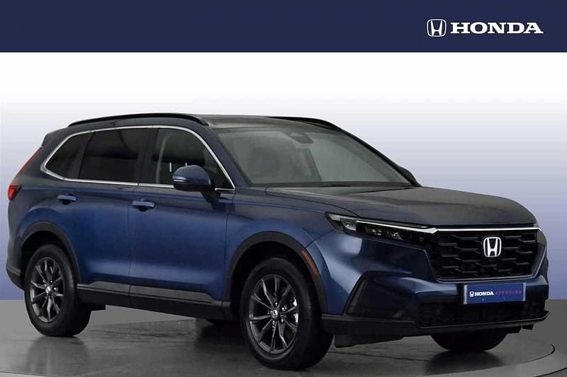 Solid midnight blue Used 2025 Honda CR-V Advance SUV | £37,849 (Good price) - Image 1/4