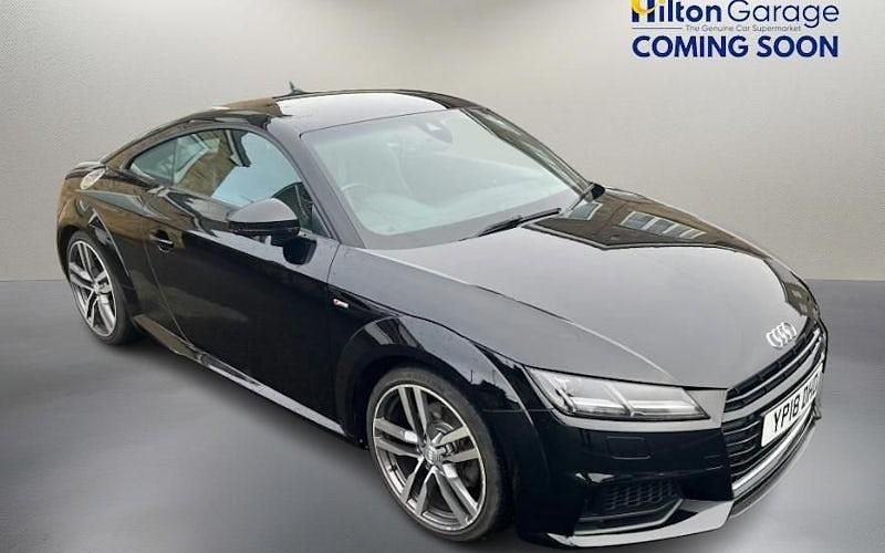 Black Used 2018 Audi TT S-Line Coupe | £16,600 (Good price) - Image 1/1