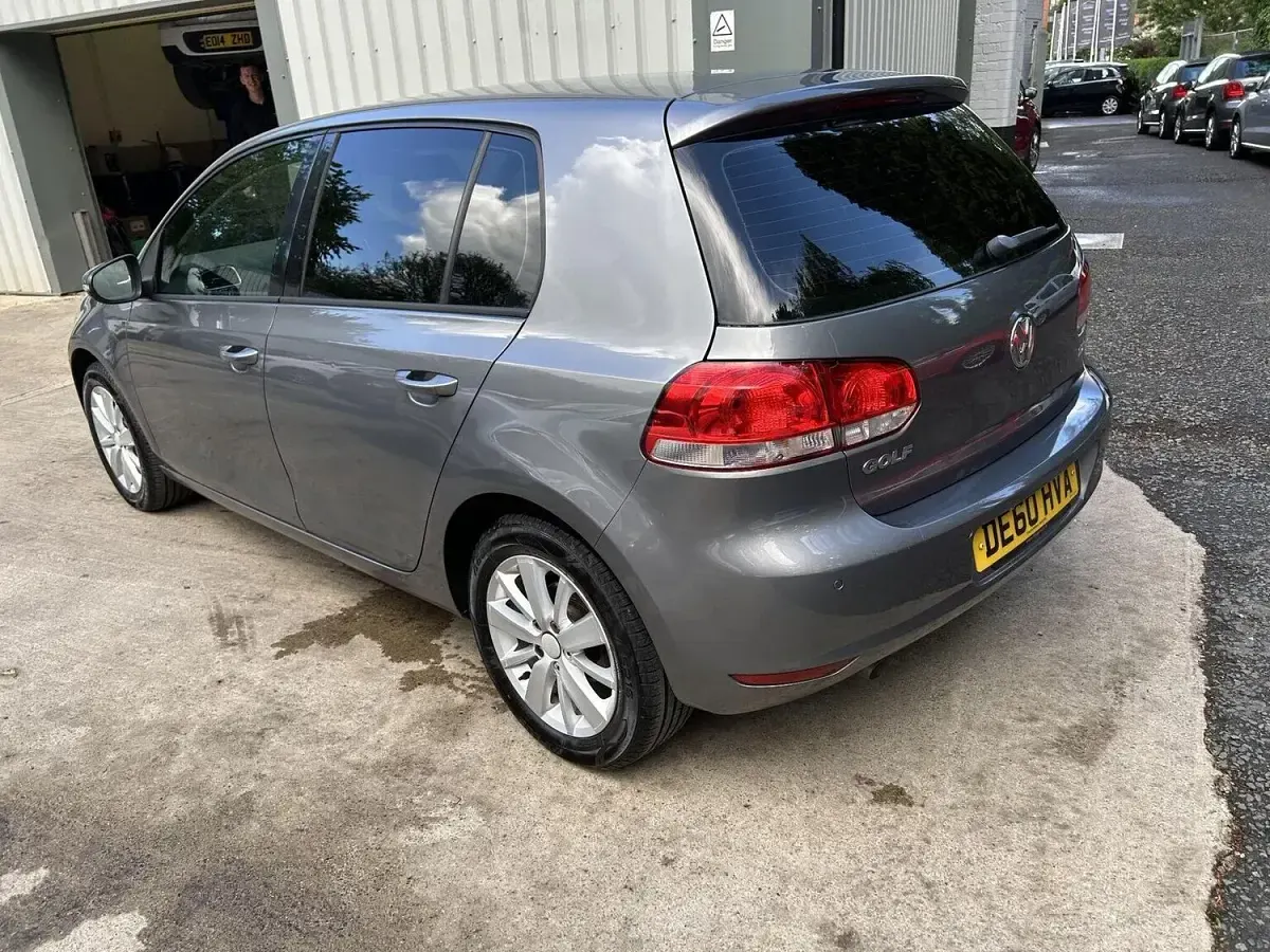 Used VW Golf VI Match 105 HP (77 kW) 2010 Grey Hatchback
