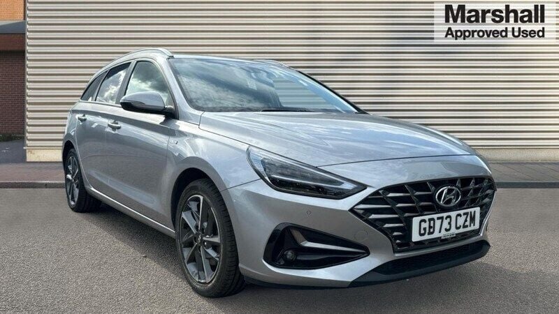 Silver Used 2023 Hyundai i30 Premium Estate | £17,890 (Fair price) - Image 1/4