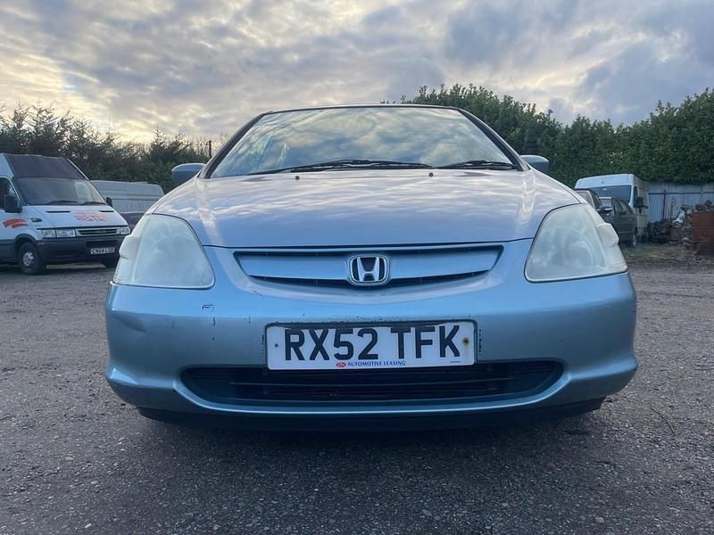 Used Honda Civic SE 2002 Green Hatchback